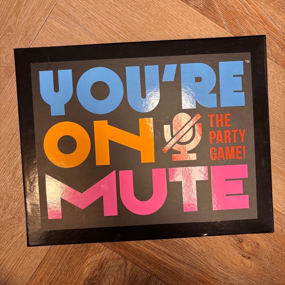 Buffalo Games You're On Mute The Party Game 3-8 Players Ages 10+ 2021 FN2-061821